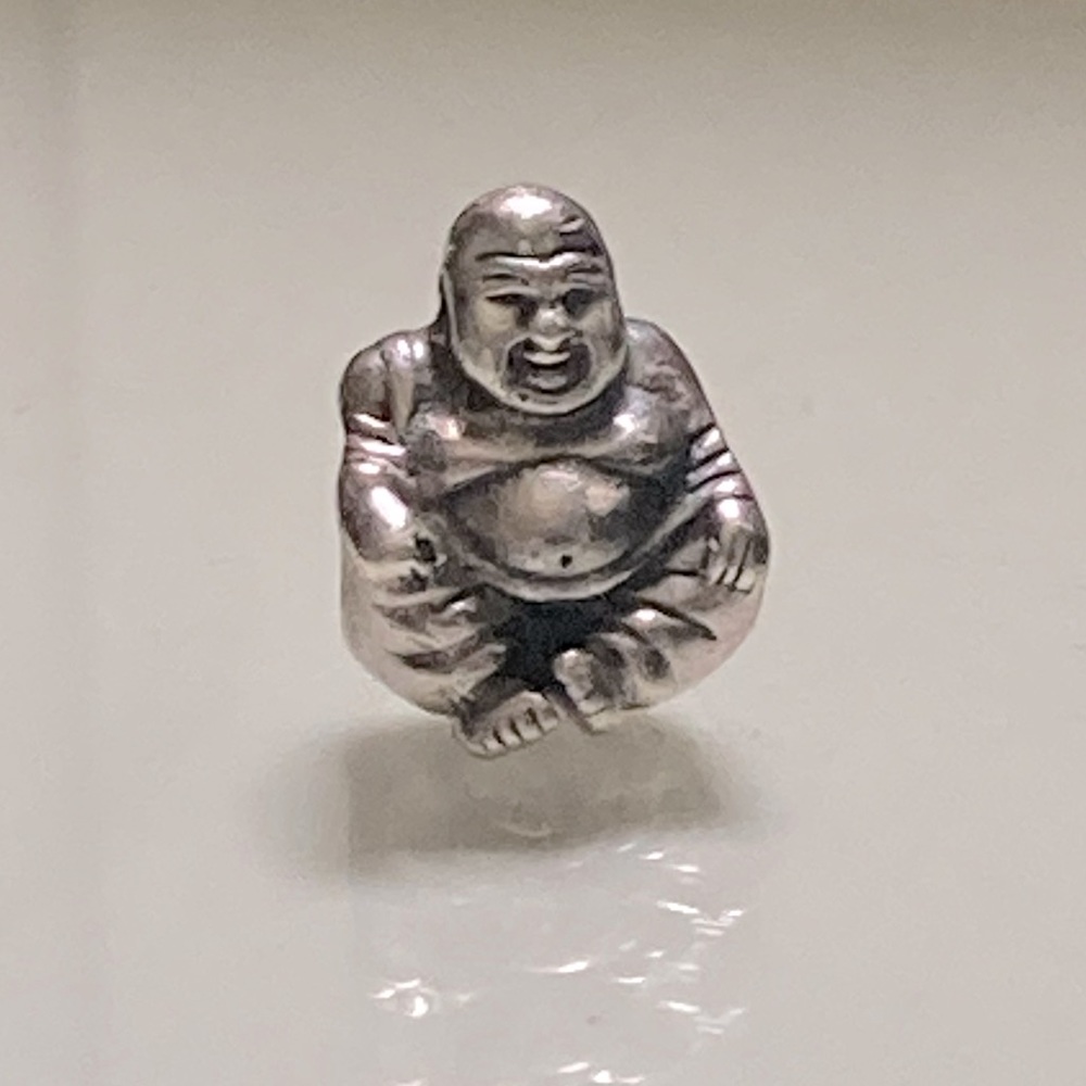 Pandora Smiling Buddha Meditation Charm Bead